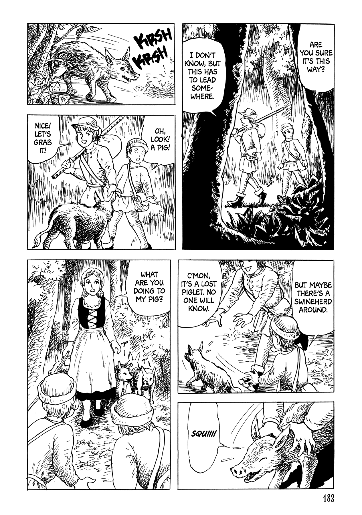 Frau Trude – Grimm-Adjacent Tales Chapter 7 page 12 - Chapter 7: The Bremen Town Musicians