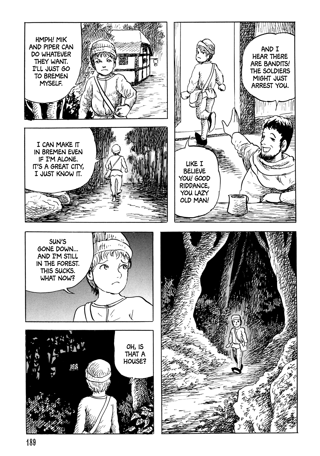 Frau Trude – Grimm-Adjacent Tales Chapter 7 page 19 - Chapter 7: The Bremen Town Musicians