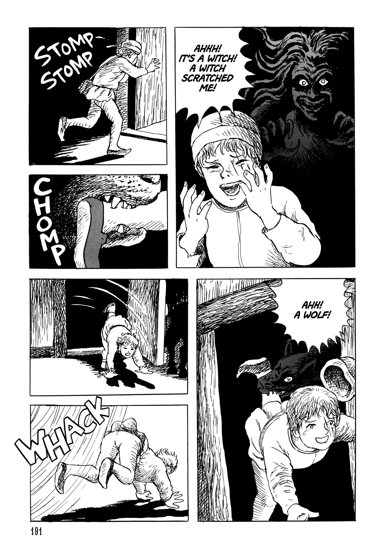 Frau Trude – Grimm-Adjacent Tales Chapter 7 page 21 - Chapter 7: The Bremen Town Musicians