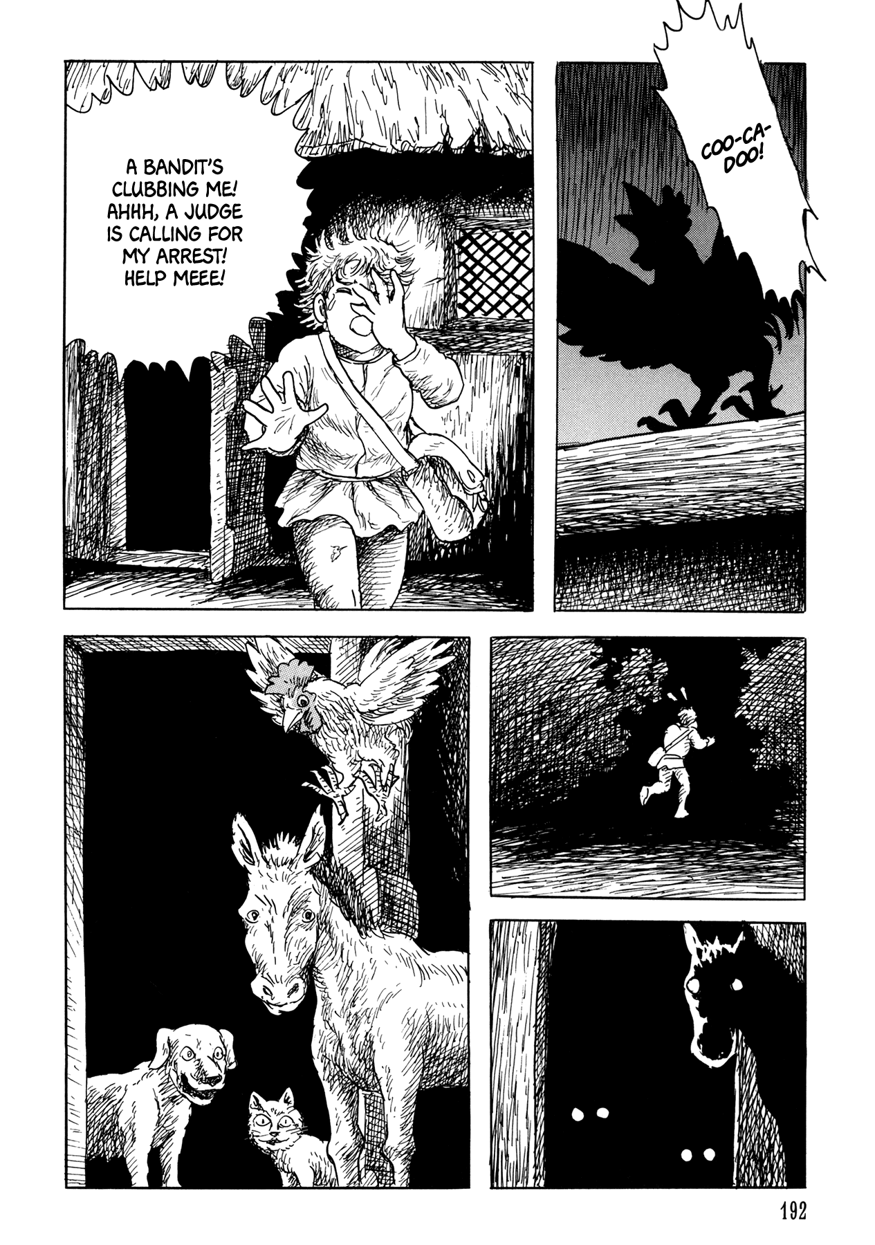Frau Trude – Grimm-Adjacent Tales Chapter 7 page 22 - Chapter 7: The Bremen Town Musicians