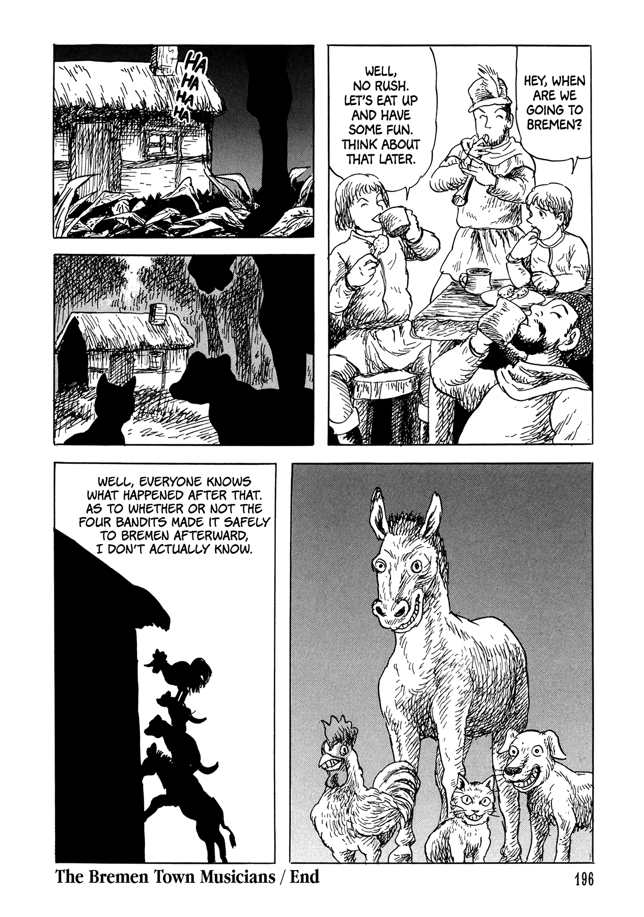 Frau Trude – Grimm-Adjacent Tales Chapter 7 page 26 - Chapter 7: The Bremen Town Musicians