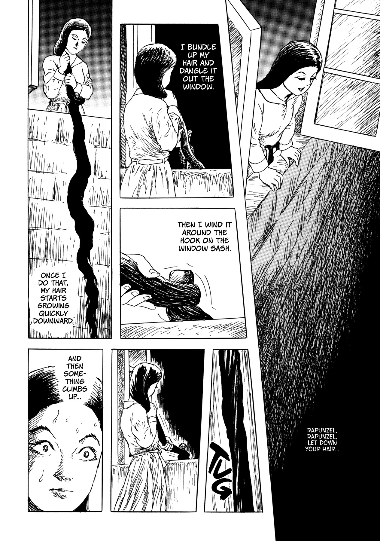 Frau Trude – Grimm-Adjacent Tales Chapter 8 page 4 - Chapter 8: Rapunzel [END]