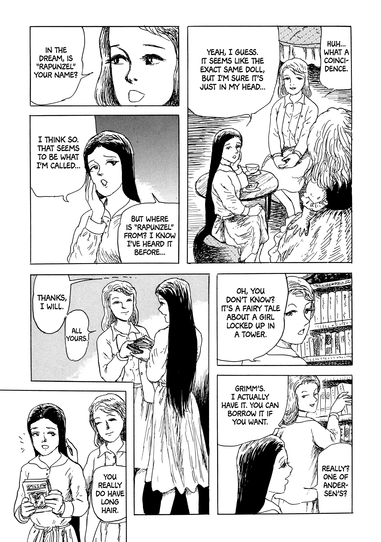 Frau Trude – Grimm-Adjacent Tales Chapter 8 page 7 - Chapter 8: Rapunzel [END]