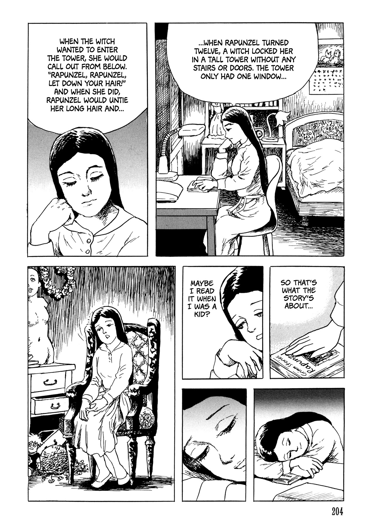 Frau Trude – Grimm-Adjacent Tales Chapter 8 page 8 - Chapter 8: Rapunzel [END]