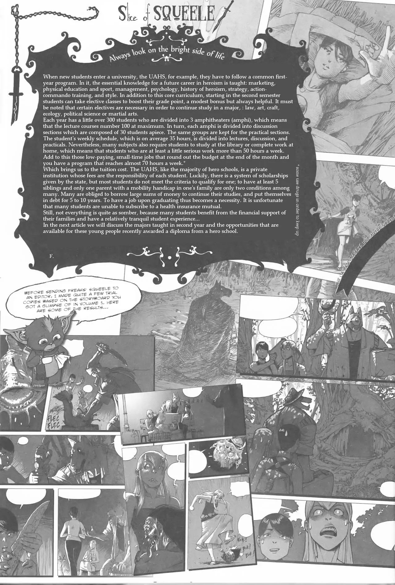 Freaks' Squeele Chapter 10.5 page 6 - Chapter 10.5 : Slice of Squeele