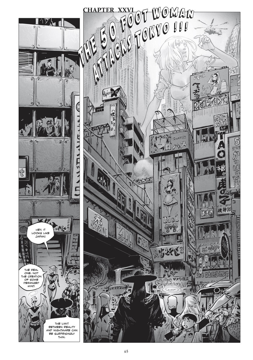 Freaks' Squeele Chapter 26 page 1 - Chapter 26 : The 50 foot woman attacks Tokyo!!!