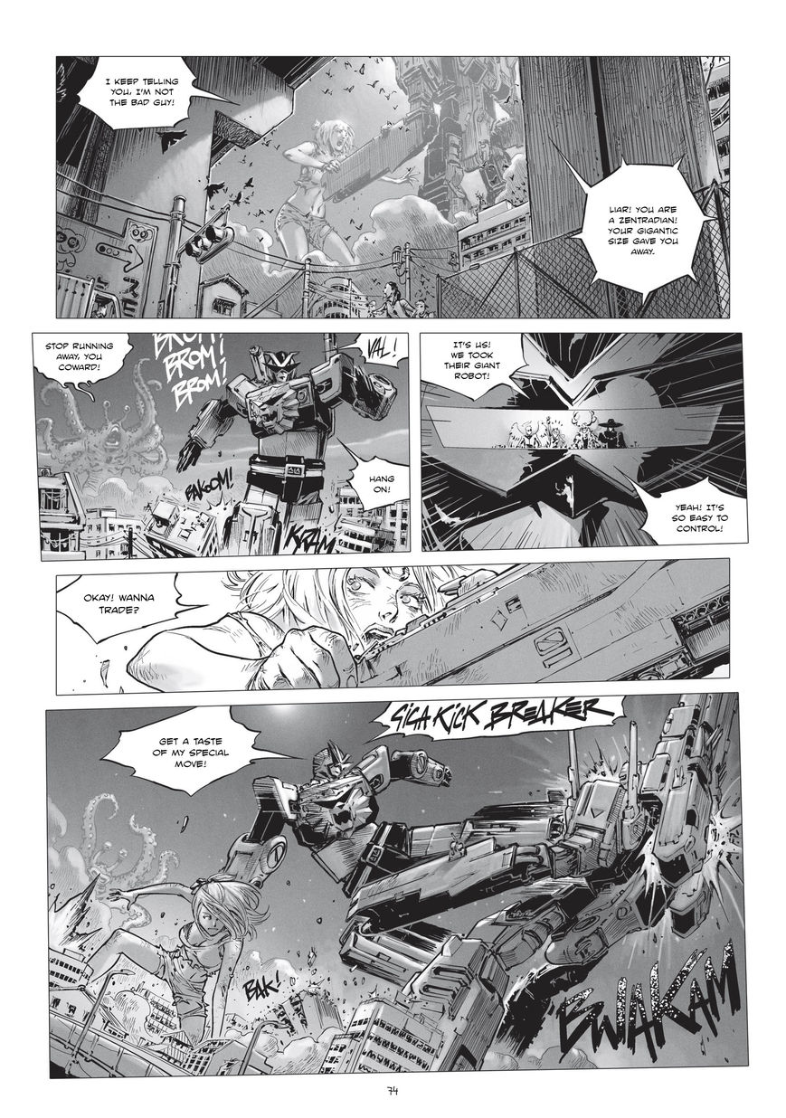 Freaks' Squeele Chapter 26 page 10 - Chapter 26 : The 50 foot woman attacks Tokyo!!!