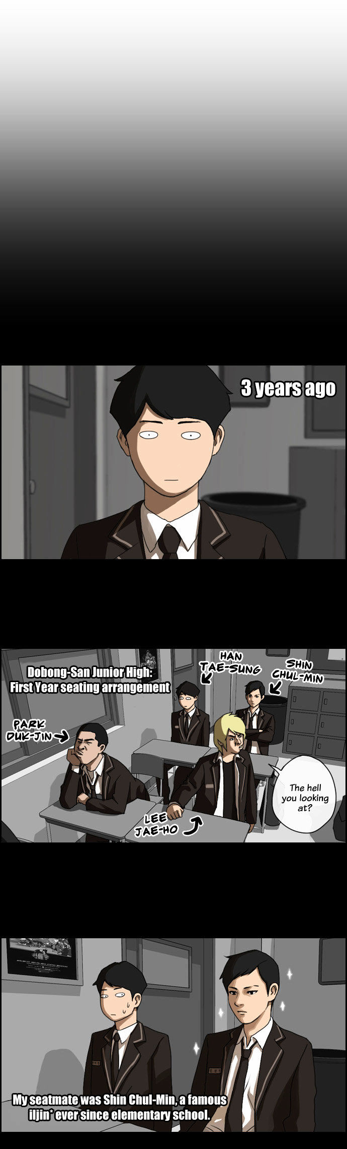 Free Throw Chapter 2 page 12 - Chapter 2 : Four Kings of Dobong-San