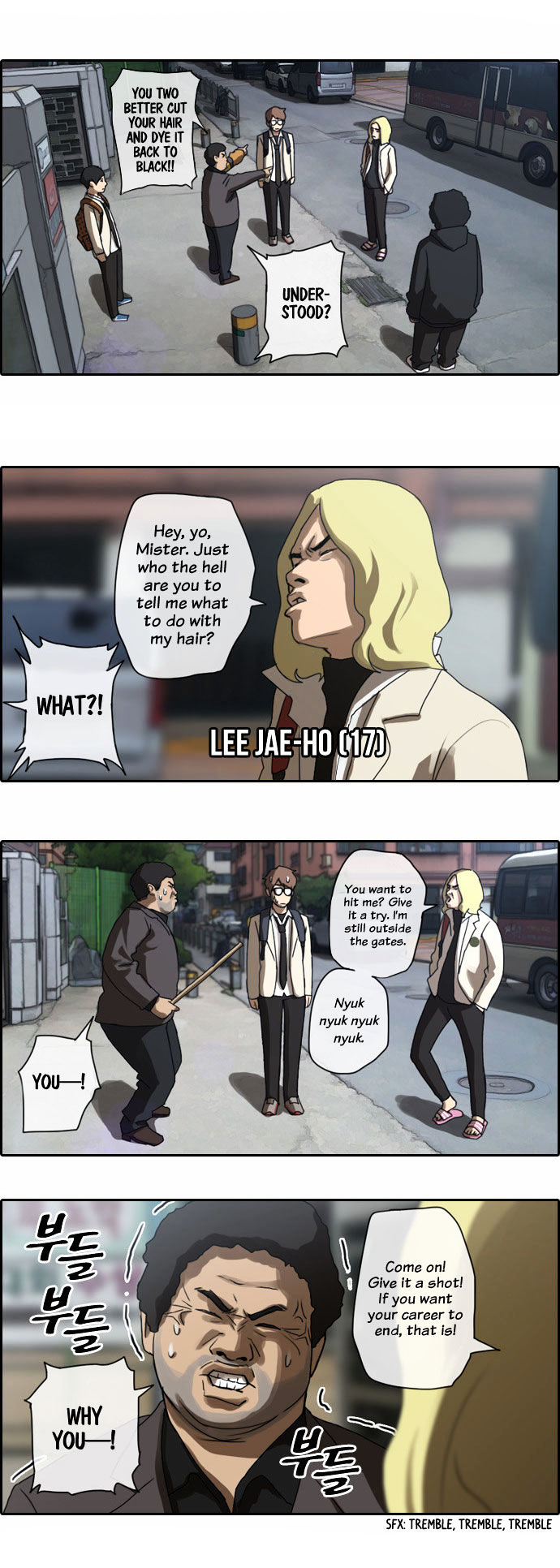 Free Throw Chapter 2 page 19 - Chapter 2 : Four Kings of Dobong-San