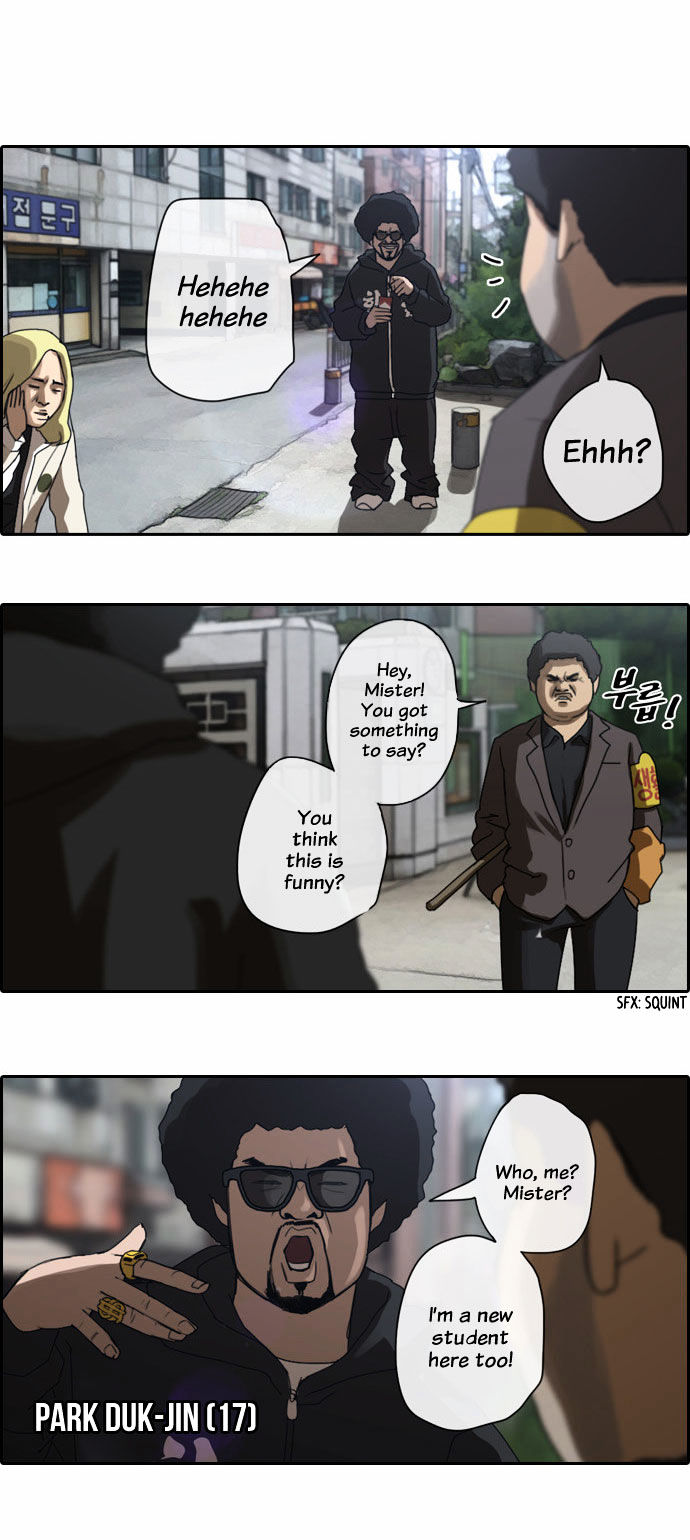 Free Throw Chapter 2 page 21 - Chapter 2 : Four Kings of Dobong-San