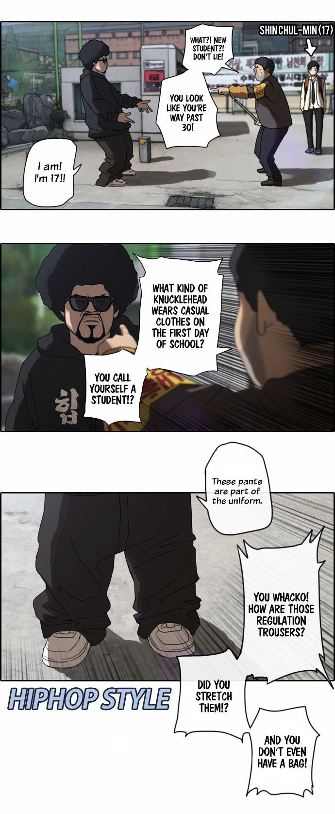 Free Throw Chapter 2 page 22 - Chapter 2 : Four Kings of Dobong-San