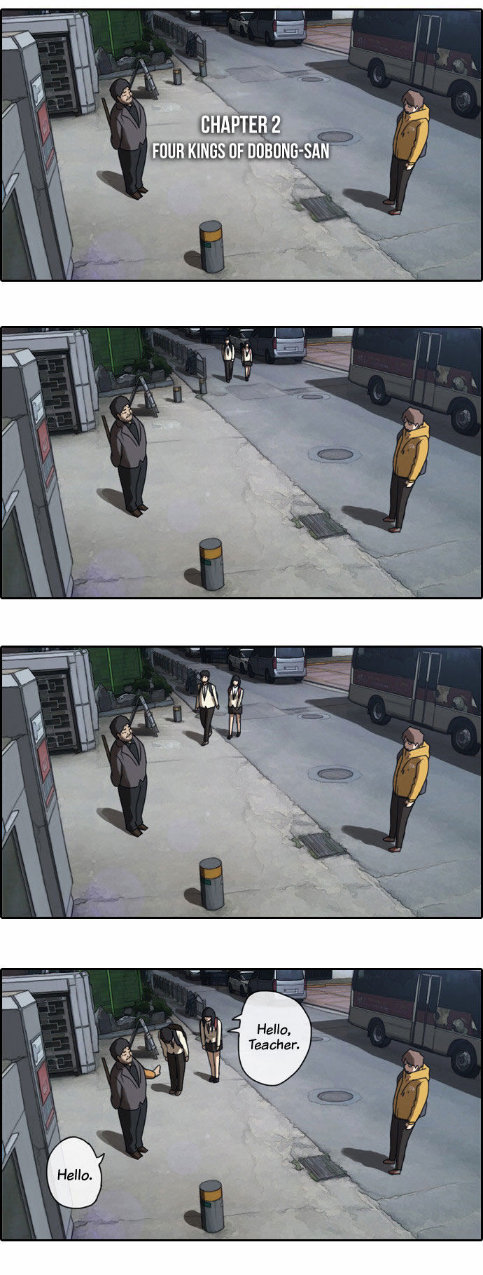 Free Throw Chapter 2 page 4 - Chapter 2 : Four Kings of Dobong-San