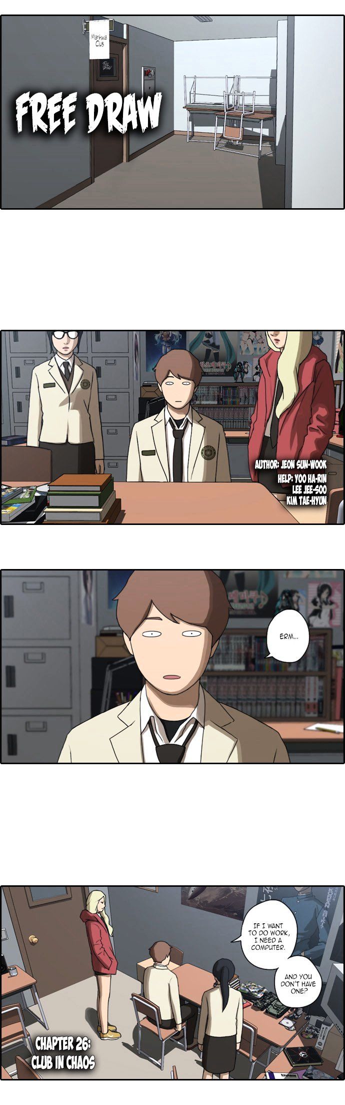 Free Throw Chapter 26 page 2 - Chapter 26 : Club In Chaos