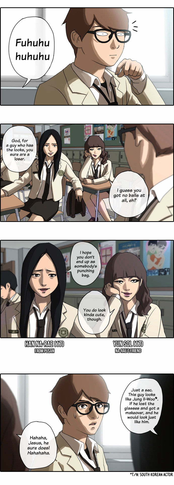 Free Throw Chapter 3 page 20 - Chapter 3 : First Day of Shame