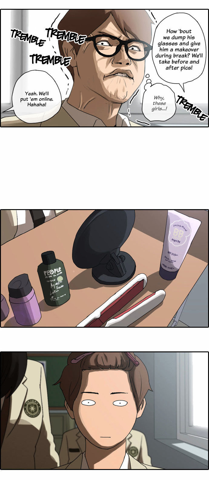 Free Throw Chapter 3 page 21 - Chapter 3 : First Day of Shame