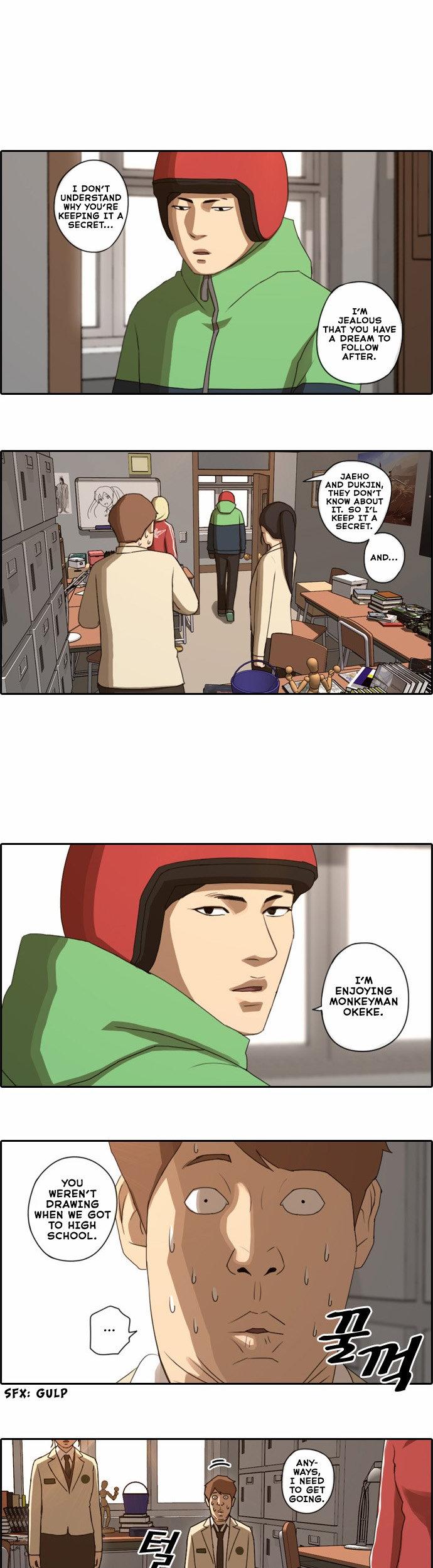 Free Throw Chapter 34 page 6 - Chapter 34: Drifting Away (1)