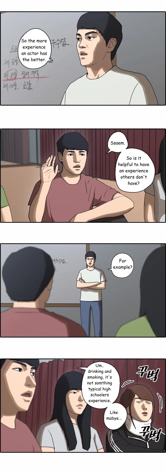 Free Throw Chapter 36 page 10 - Chapter 36: Drifting Away (3)