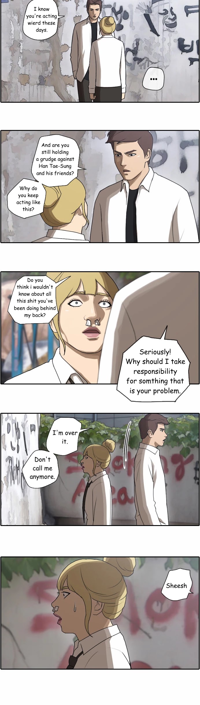 Free Throw Chapter 37 page 16 - Chapter 37: Drifting Away (4)