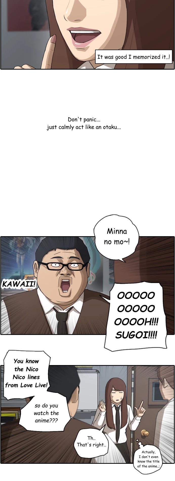 Free Throw Chapter 39 page 9 - Chapter 39: Otaku Acting