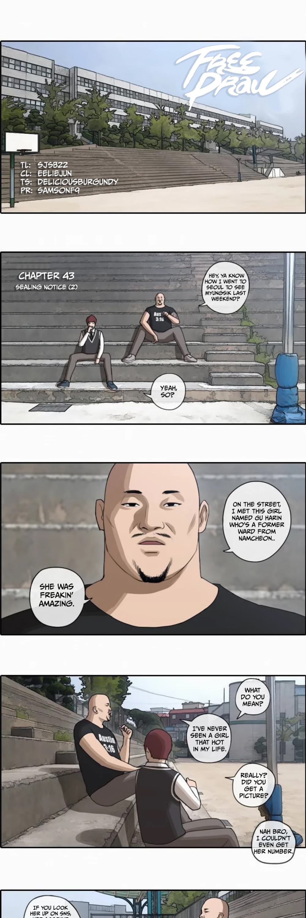 Free Throw Chapter 43 page 1 - Chapter 43: Sealing Notice (2)