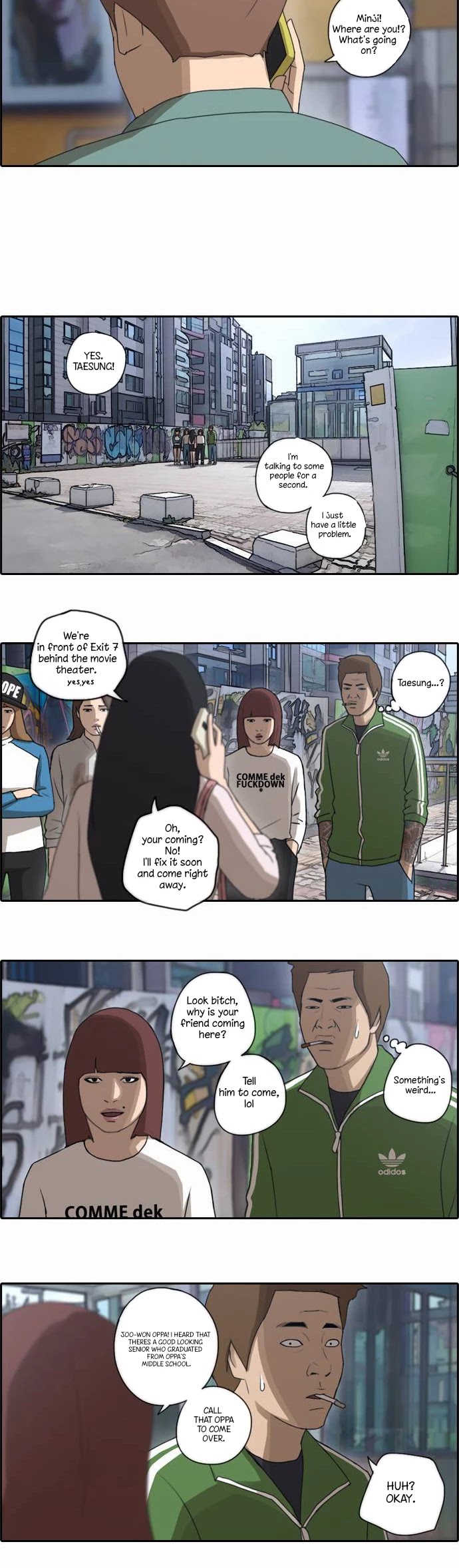 Free Throw Chapter 46 page 3 - Chapter 46: First Date (2)