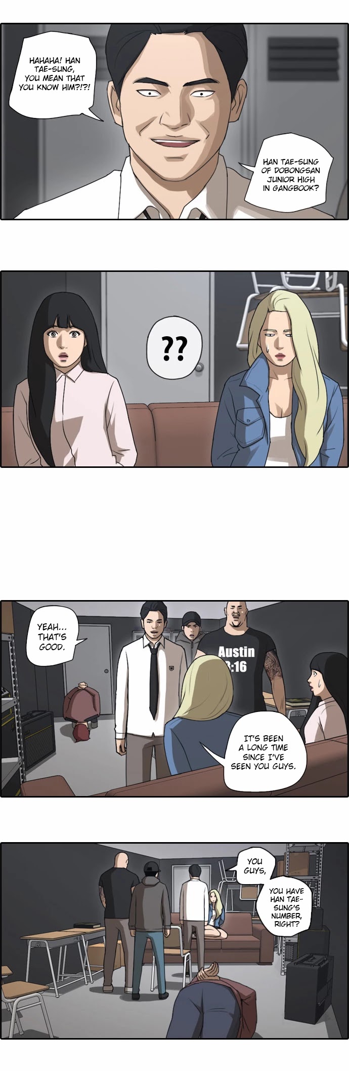 Free Throw Chapter 48 page 14 - Chapter 48: Incheon Expedition (1)