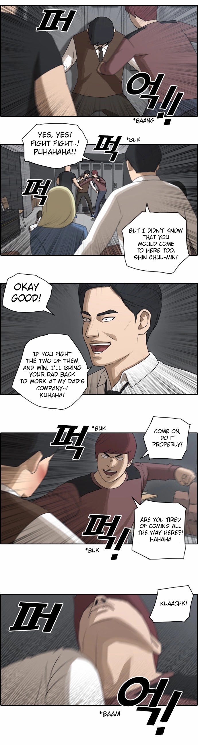 Free Throw Chapter 59 page 17 - Chapter 59: Even If You Go Into The Tiger's...