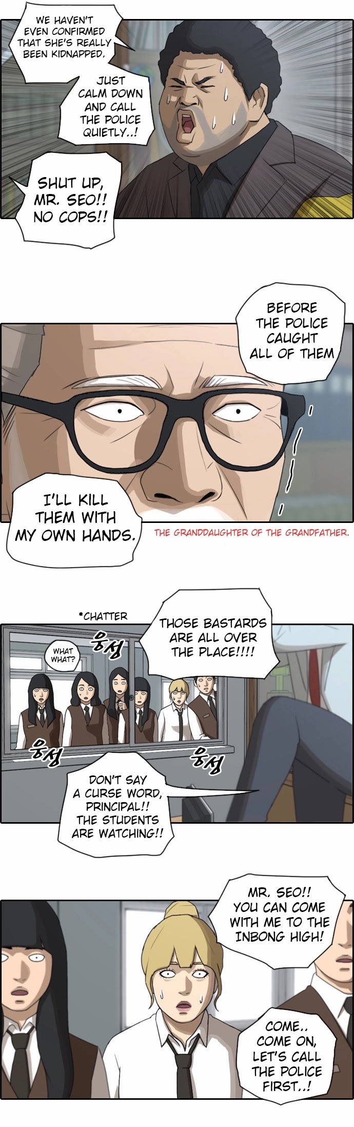 Free Throw Chapter 59 page 9 - Chapter 59: Even If You Go Into The Tiger's...