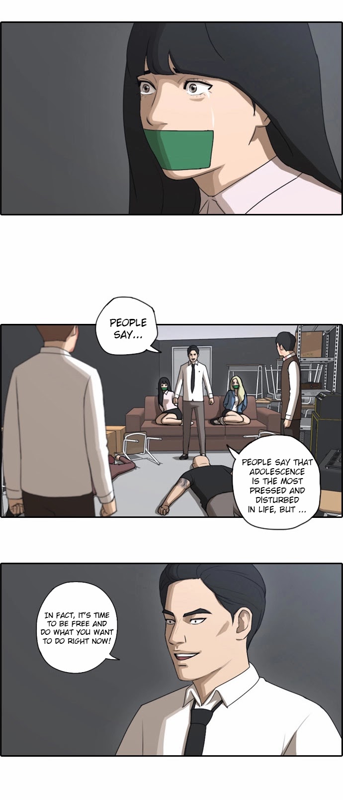 Free Throw Chapter 60 page 11 - Chapter 60: Through a Long Tunnel
