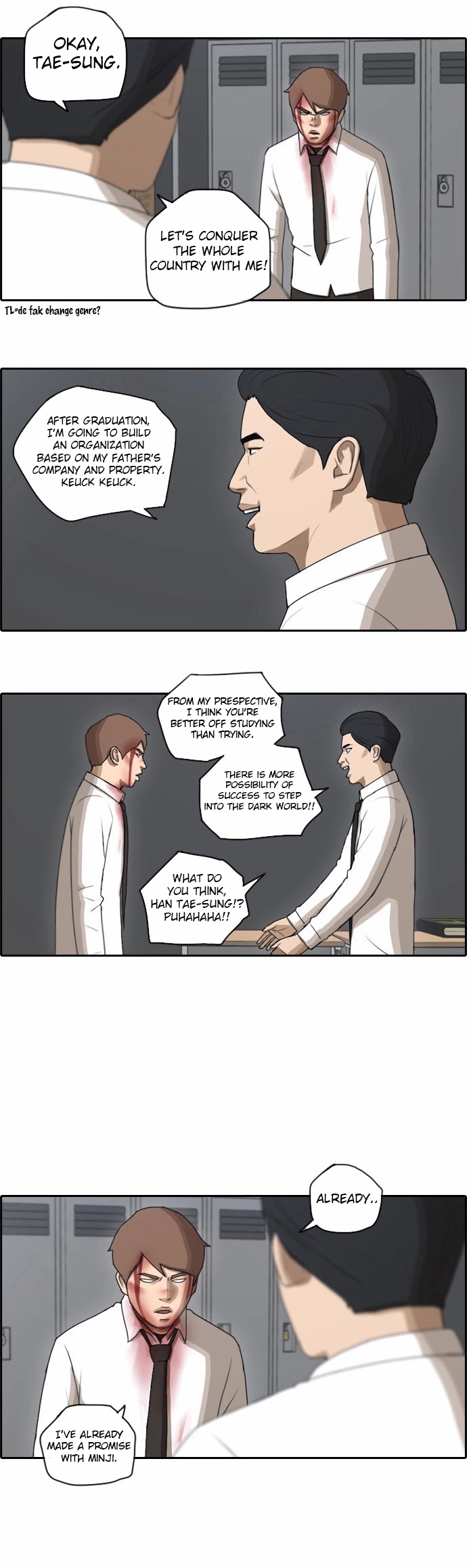 Free Throw Chapter 60 page 15 - Chapter 60: Through a Long Tunnel