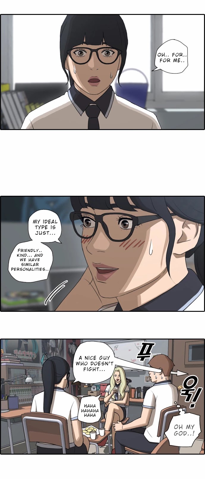 Free Throw Chapter 69 page 16 - Chapter 69: Minji's Ideal Type