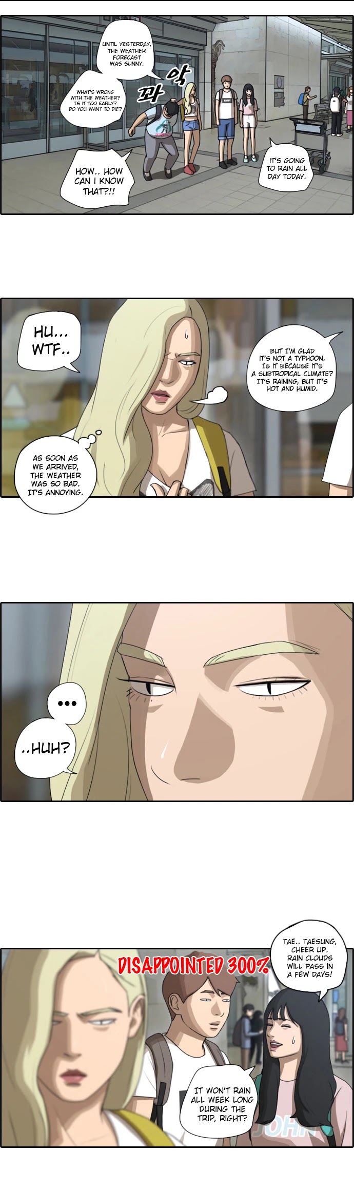 Free Throw Chapter 71 page 8 - Chapter 71: Arrived In Okinawa