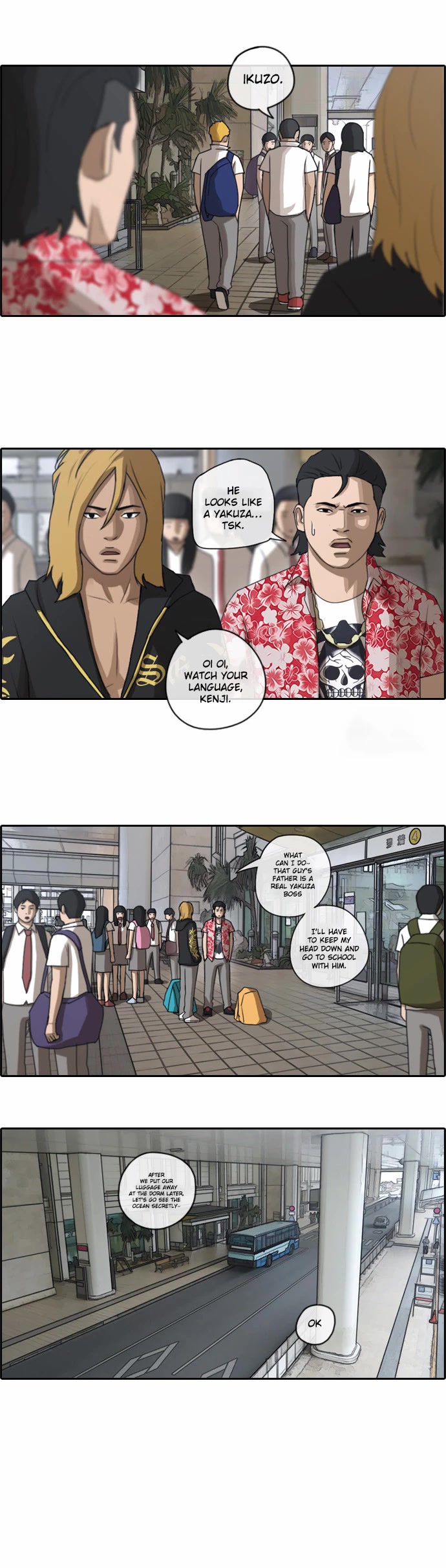 Free Throw Chapter 72 page 8 - Chapter 72: Highschool students from Kanagawa