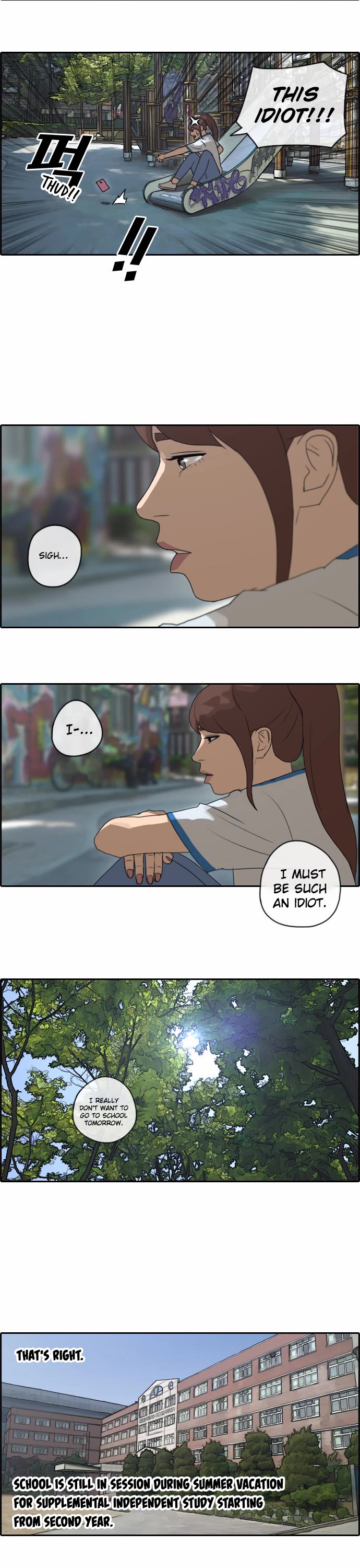 Free Throw Chapter 74 page 7 - Chapter 74: Kang Juhee’s Broken Heart (1)