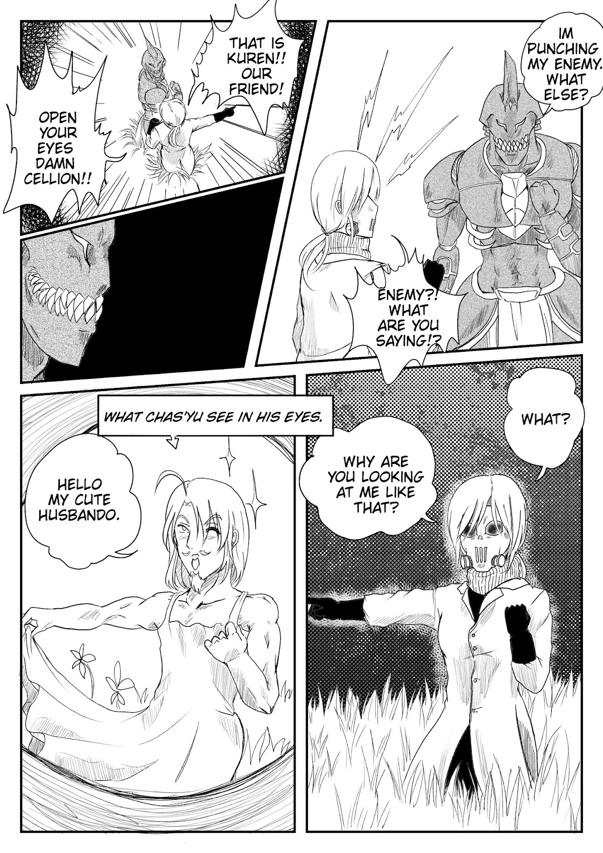 Freedoomers Chapter 4 page 16 - Chapter 4: Peace at day, trouble at night