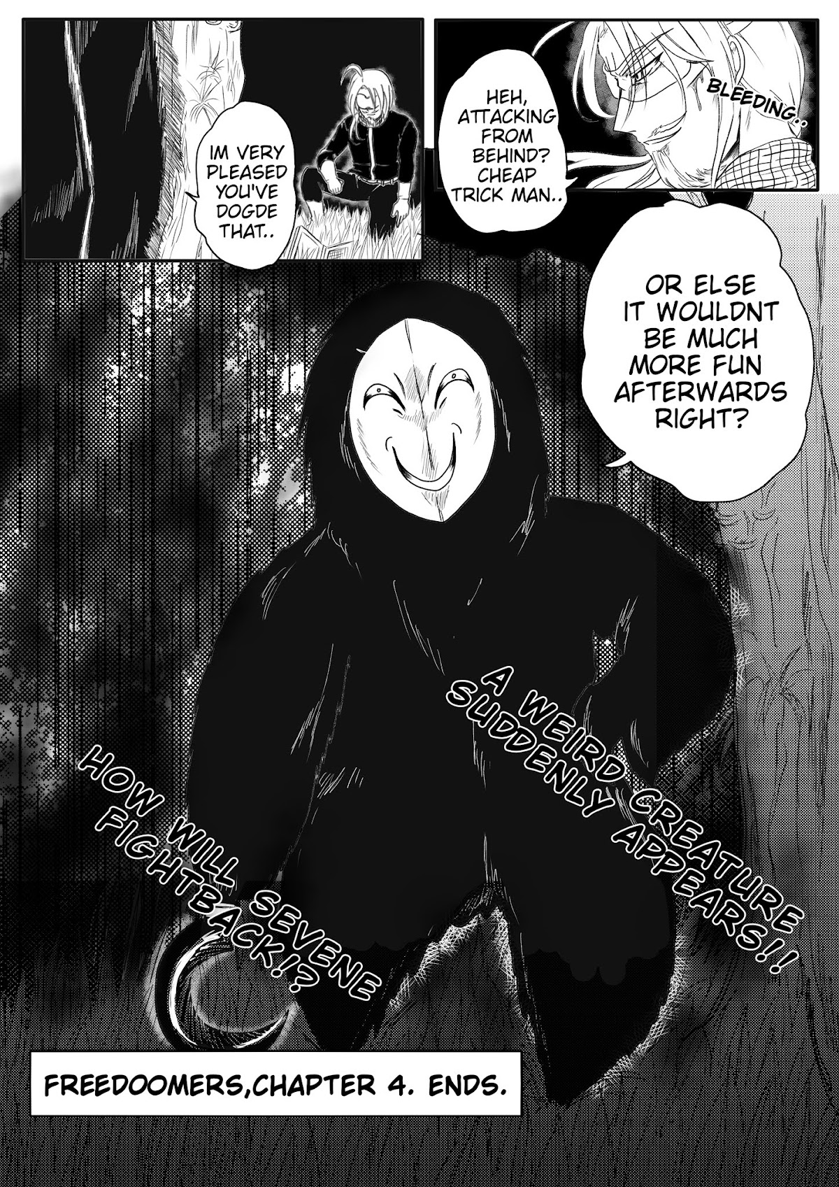 Freedoomers Chapter 4 page 21 - Chapter 4: Peace at day, trouble at night