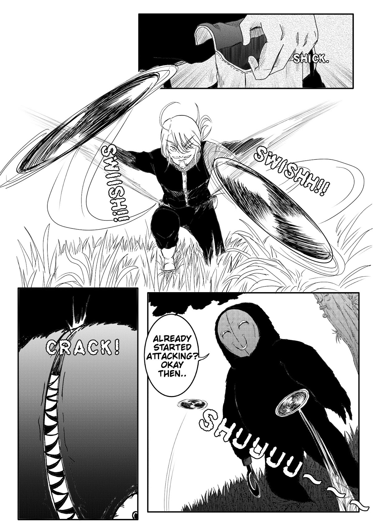 Freedoomers Chapter 5 page 1 - Chapter 5: Peace at day, trouble at night (2)