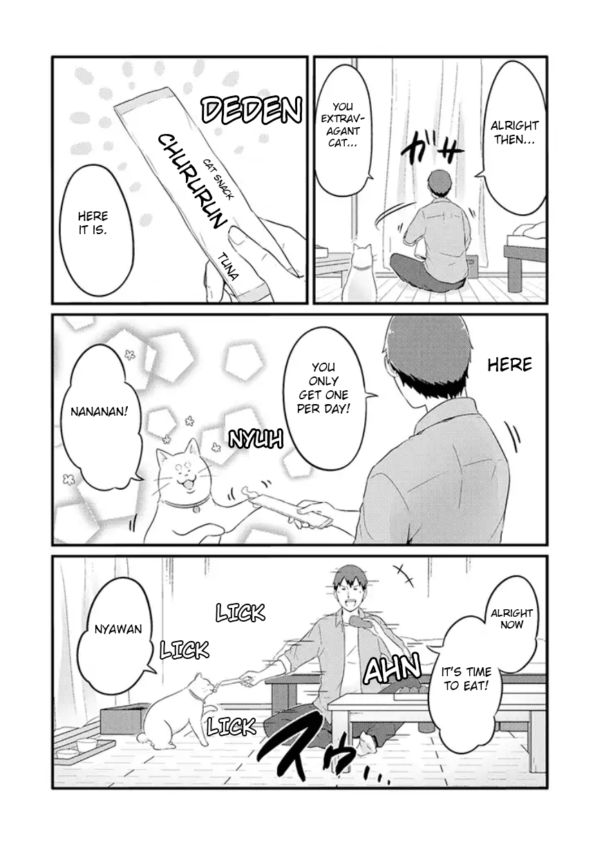 Freeter ga Jimini Isekai Teni suru manga Chapter 10 page 2 - Chapter 10: Freeter and cat snack