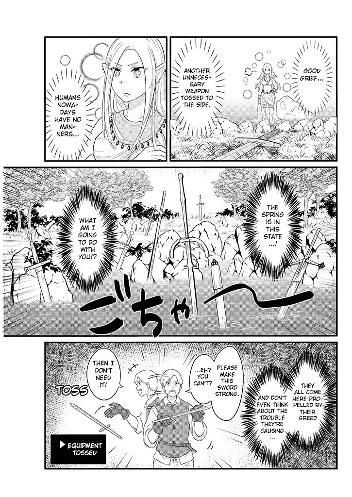 Freeter ga Jimini Isekai Teni suru manga Chapter 15 page 3 - Chapter 15: Freeter and the spirit of the spring