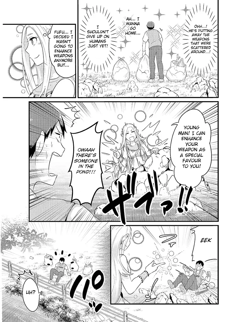 Freeter ga Jimini Isekai Teni suru manga Chapter 15 page 5 - Chapter 15: Freeter and the spirit of the spring