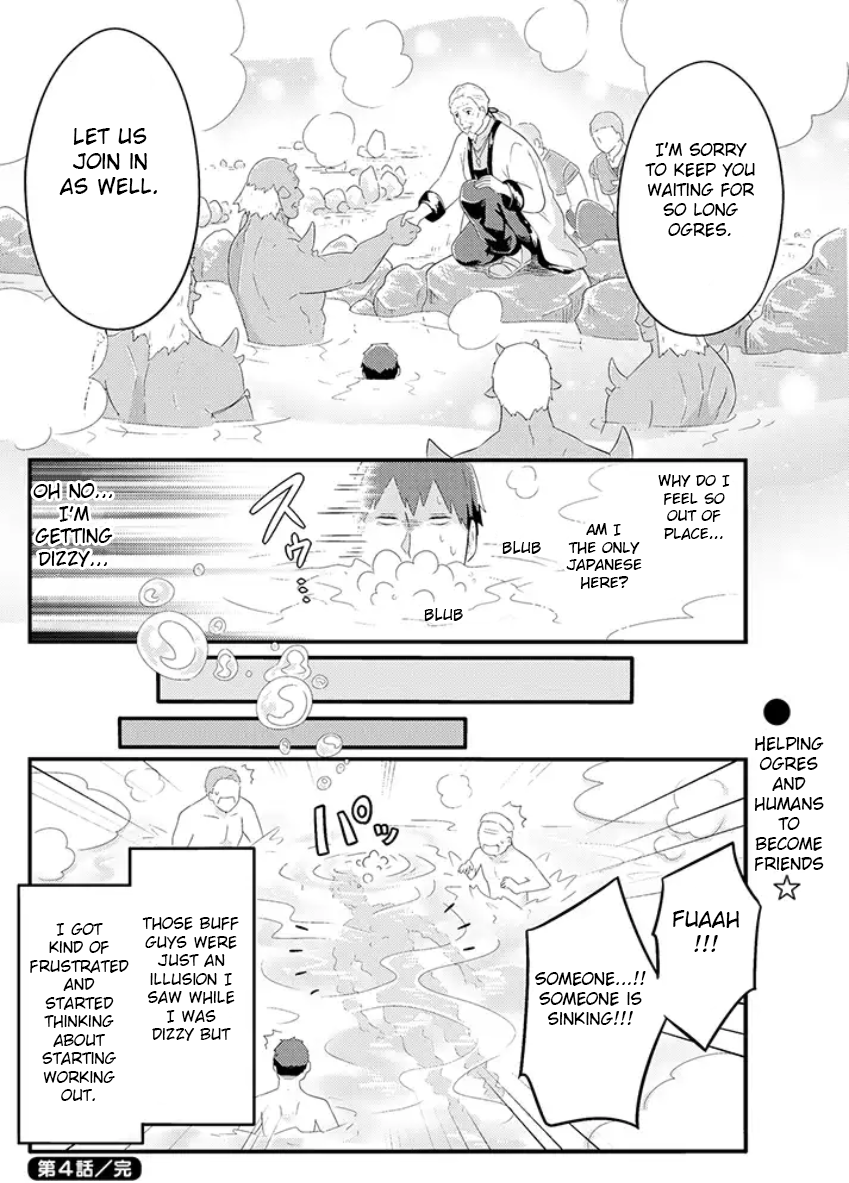 Freeter ga Jimini Isekai Teni suru manga Chapter 4 page 6 - Chapter 4: Freeter and hot spring