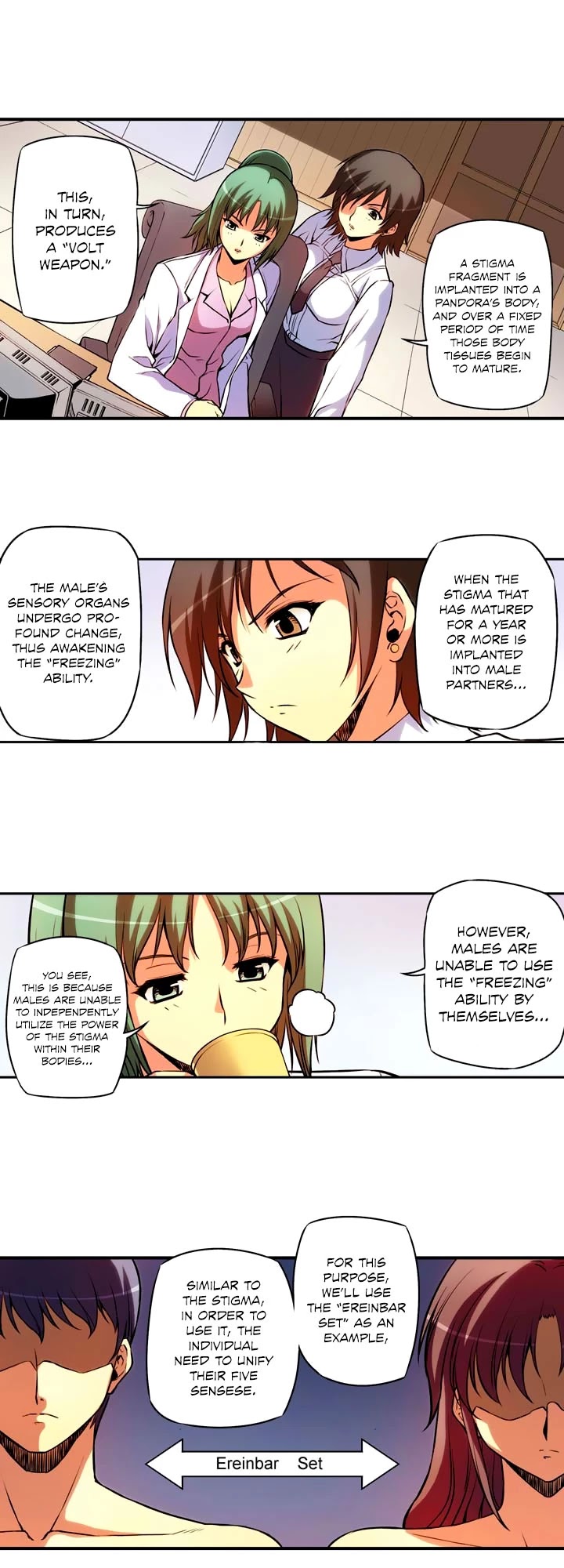 Freezing Colour Edition Chapter 37 page 3 - Chapter 37: Stigma Body (1)