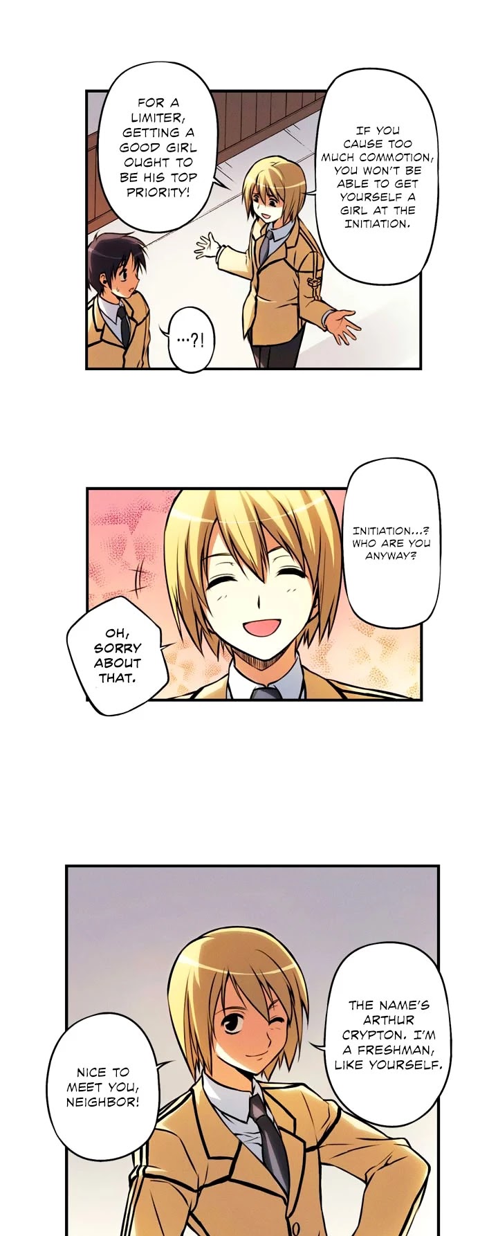 Freezing Colour Edition Chapter 4 page 12 - Chapter 4: The Hunted Girl (1)