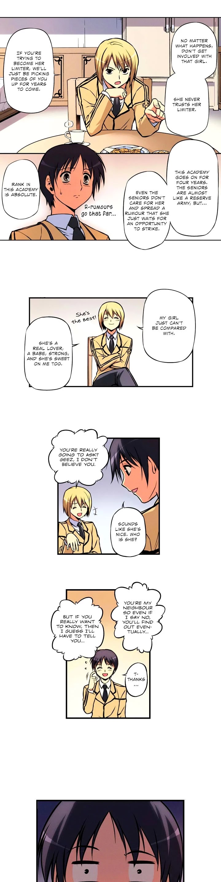 Freezing Colour Edition Chapter 4 page 16 - Chapter 4: The Hunted Girl (1)