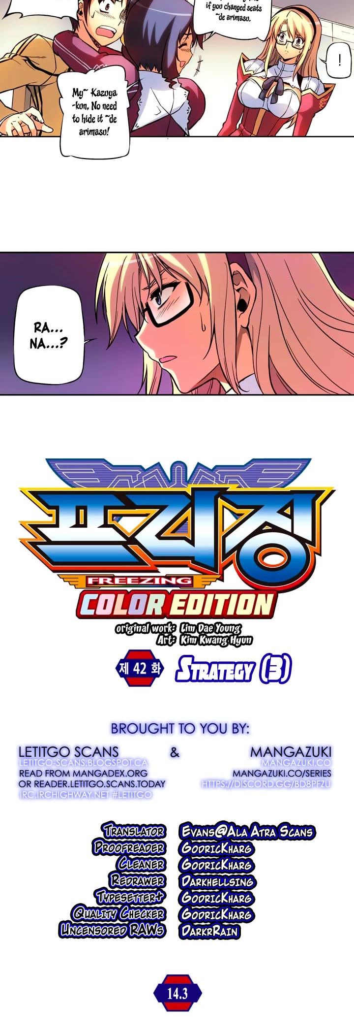 Freezing Colour Edition Chapter 42 page 3 - Chapter 42: Strategy (3)