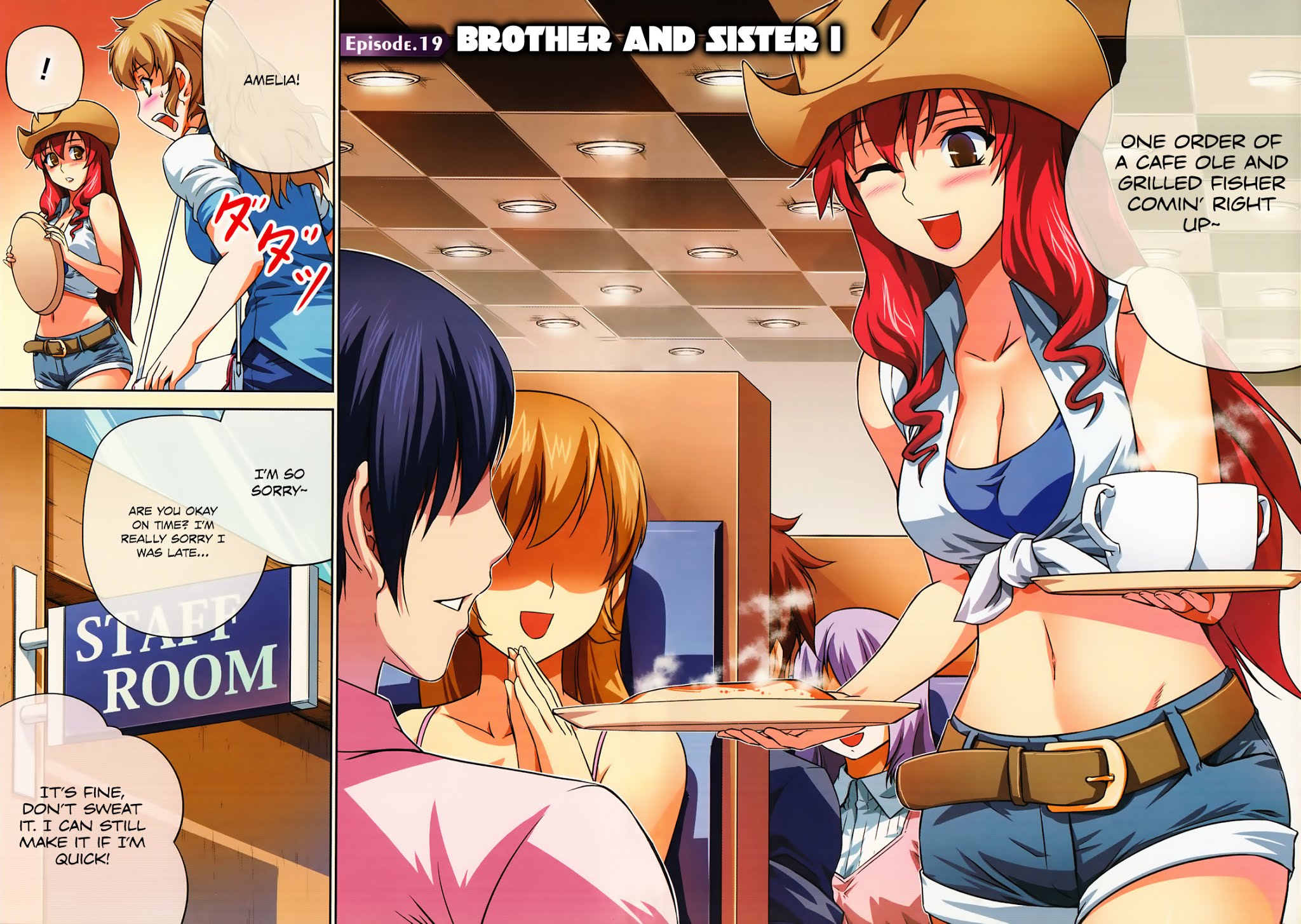 Freezing Zero Chapter 19 page 3 - Chapter 19: Brother and Sister I