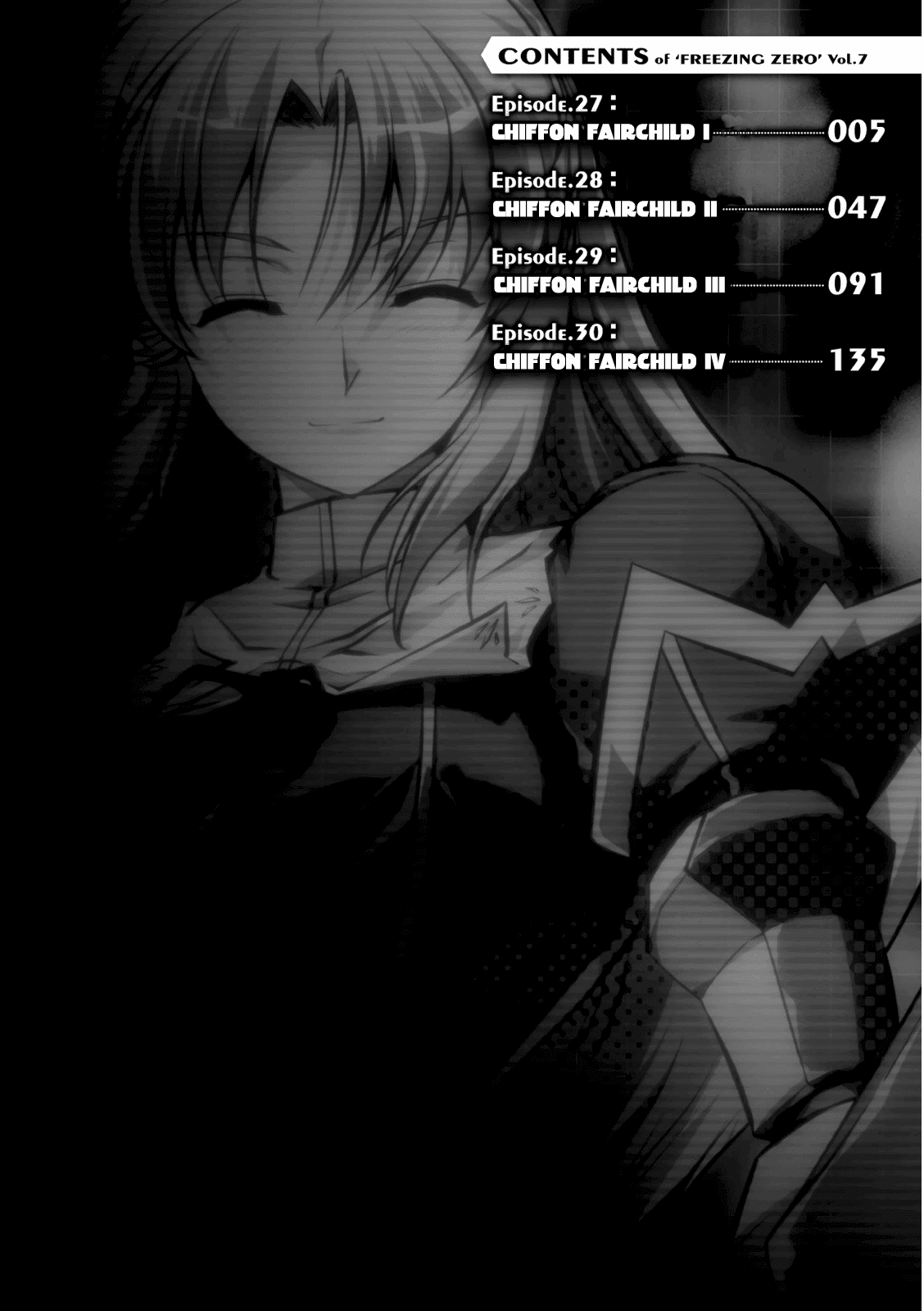 Freezing Zero Chapter 27 page 4 - Chapter 27: Chiffon Fairchild I