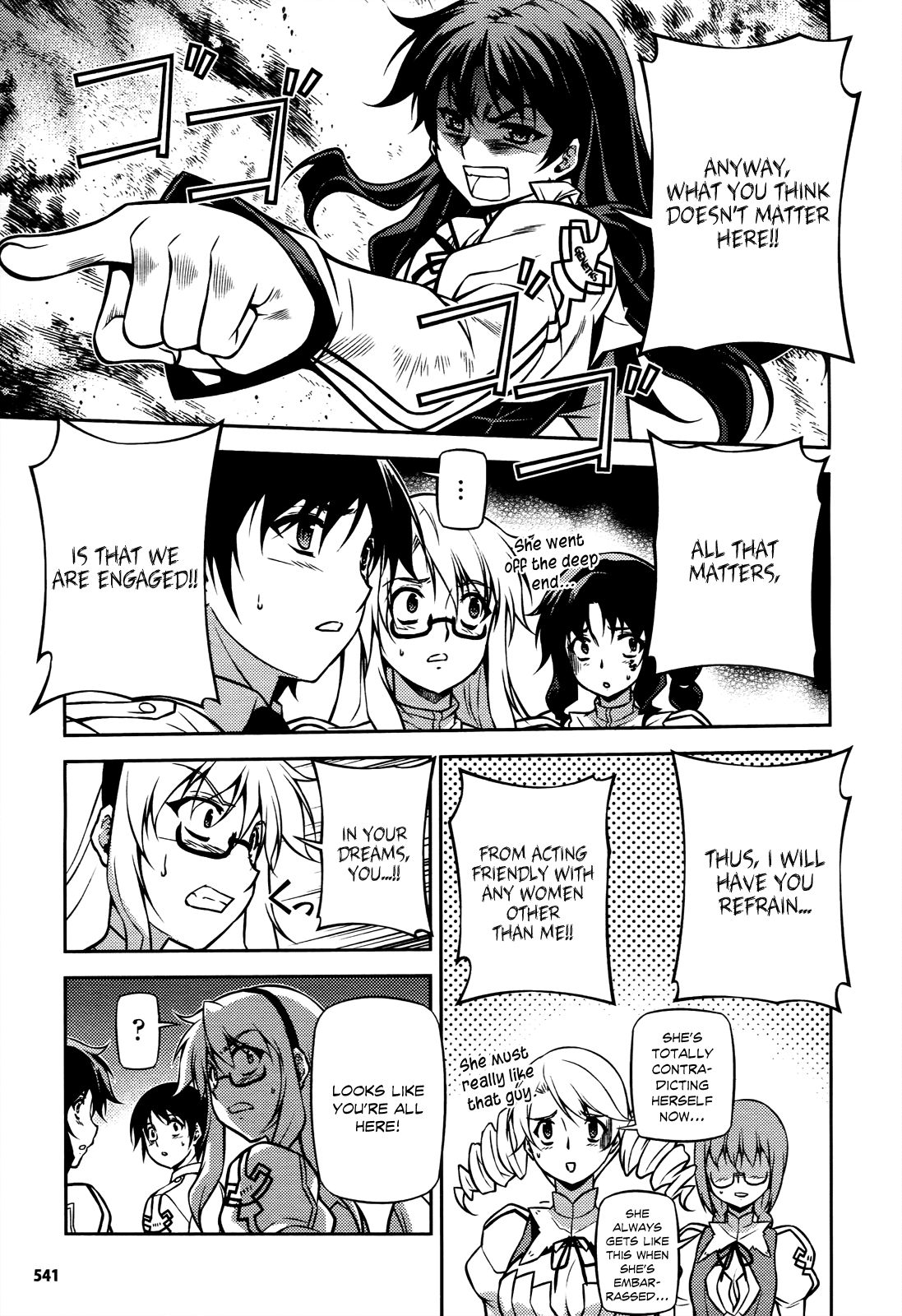 Freezing Chapter 102 page 14 - Chapter 102: Ouka Tenjouin