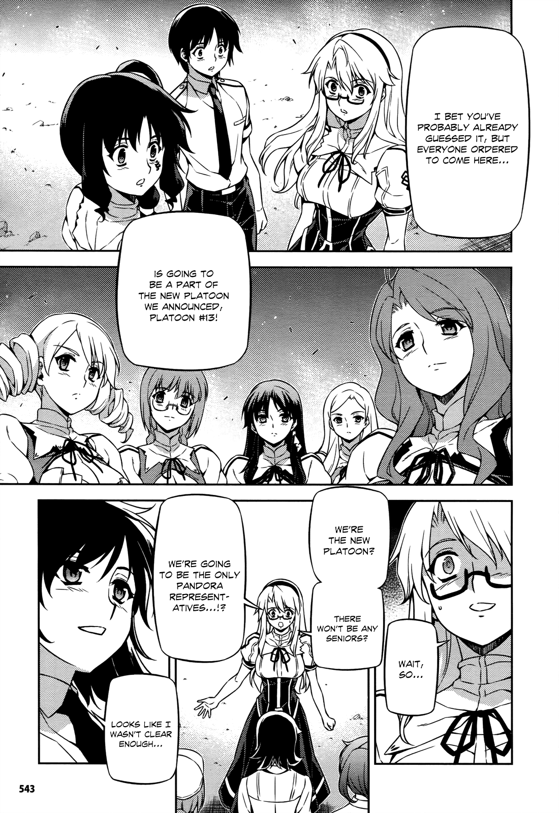 Freezing Chapter 102 page 16 - Chapter 102: Ouka Tenjouin