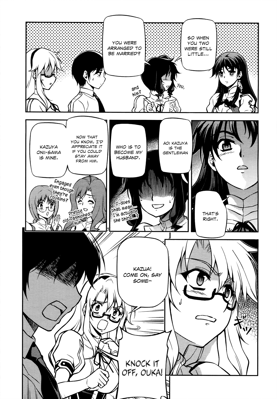 Freezing Chapter 102 page 5 - Chapter 102: Ouka Tenjouin